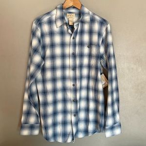 Blue Plaid Flannel Blue Mountain